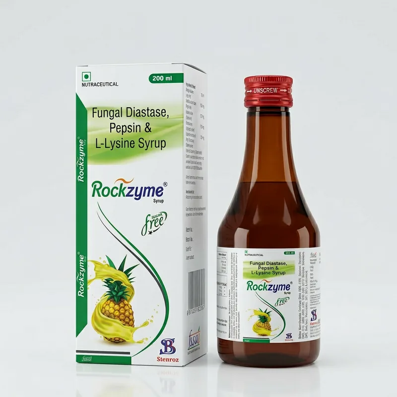 Rockzyme Syrup - Digestive Enzyme Syrup